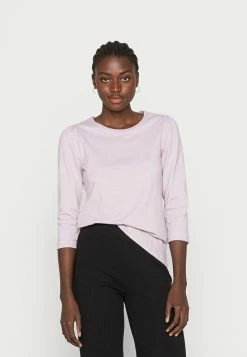 Esprit T LSLV SLUB SL - Long Sleeved Top - Lavender