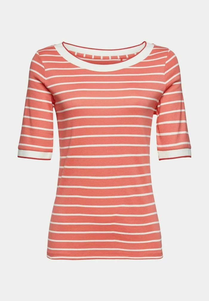 Esprit Print T-shirt - Coral - Image 8