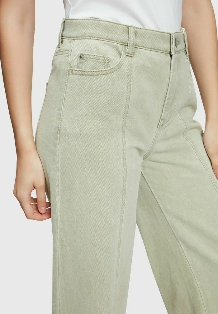 Esprit MIT HOHEM BUND - Trousers - Pale Khaki - Image 3