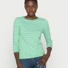 Esprit T LSLV SLUB STR - Long Sleeved Top - Green