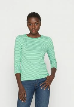 Esprit T LSLV SLUB STR - Long Sleeved Top - Green