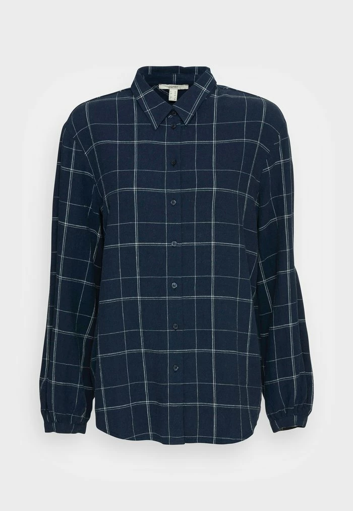 Esprit Button-down Blouse - Navy - Image 4