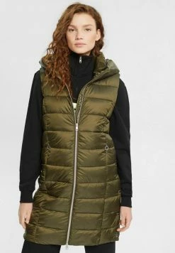 Esprit Waistcoat - Dark Khaki