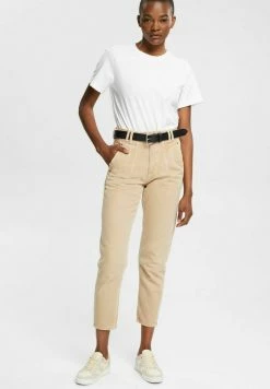 Esprit Trousers - Light Taupe