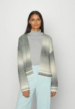 Esprit SPACEDYE CARDI - Cardigan - Gunmetal