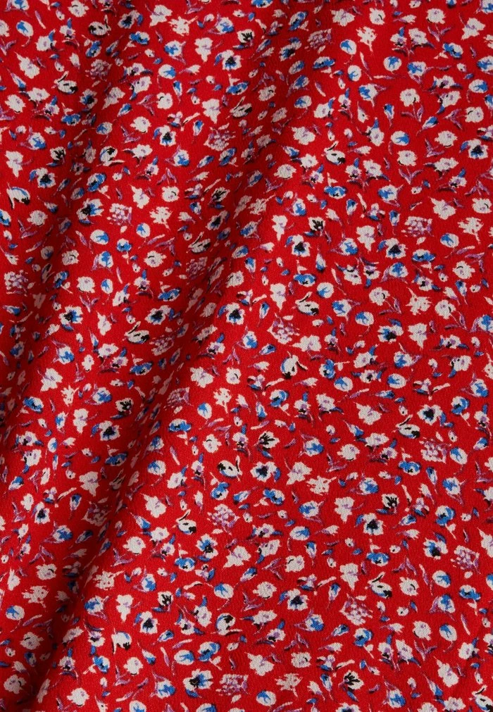 Esprit CURVY AUS LENZING ECOVERO - Shirt Dress - Red - Image 2