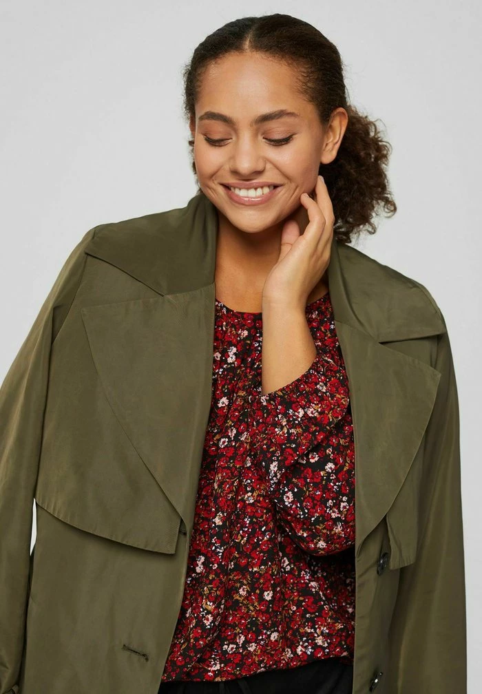 Esprit MIT LENZING™ ECOVERO™ - Blouse - Black - Image 4