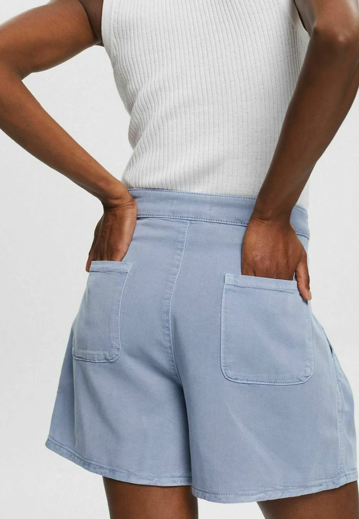 Esprit Denim Shorts - Light Blue Lavender - Image 5