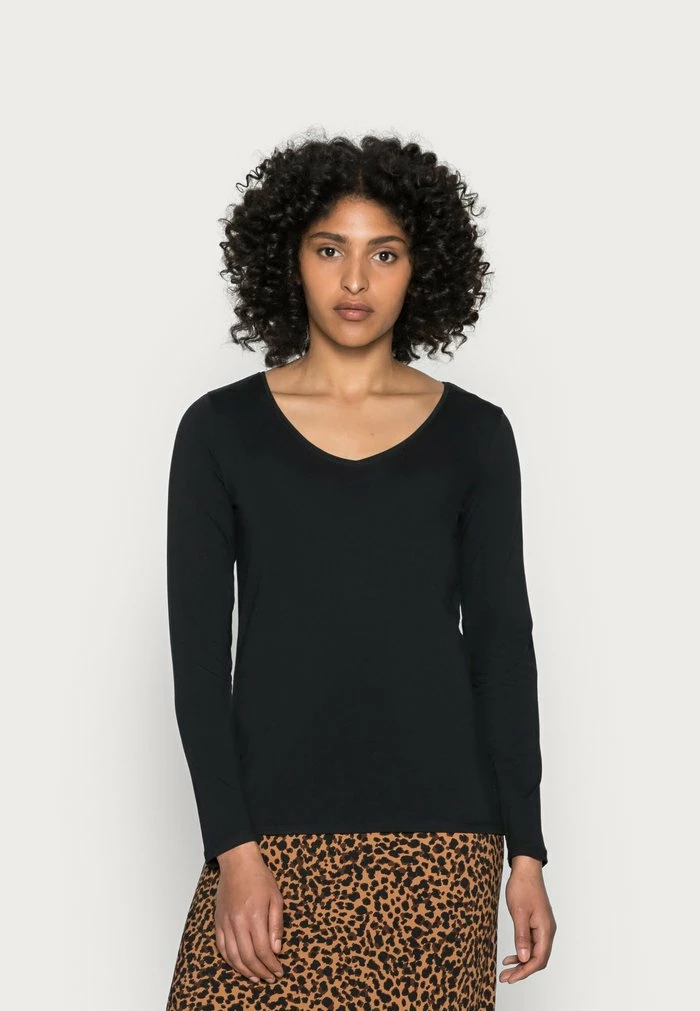 Esprit NOOS CORE COO T - Long Sleeved Top - Black
