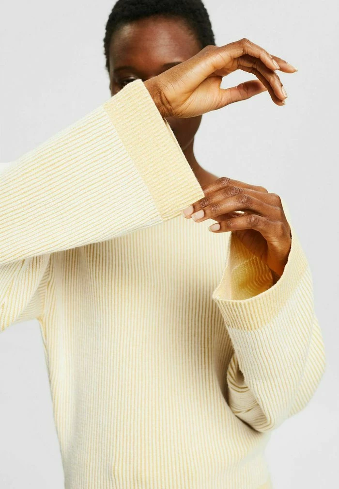 Esprit LOOSE - Jumper - Dusty Yellow - Image 7