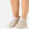 Esprit High-top Trainers - Cream Beige