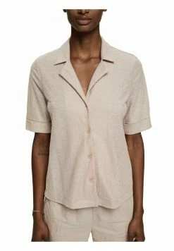 Esprit Button-down Blouse - Taupe