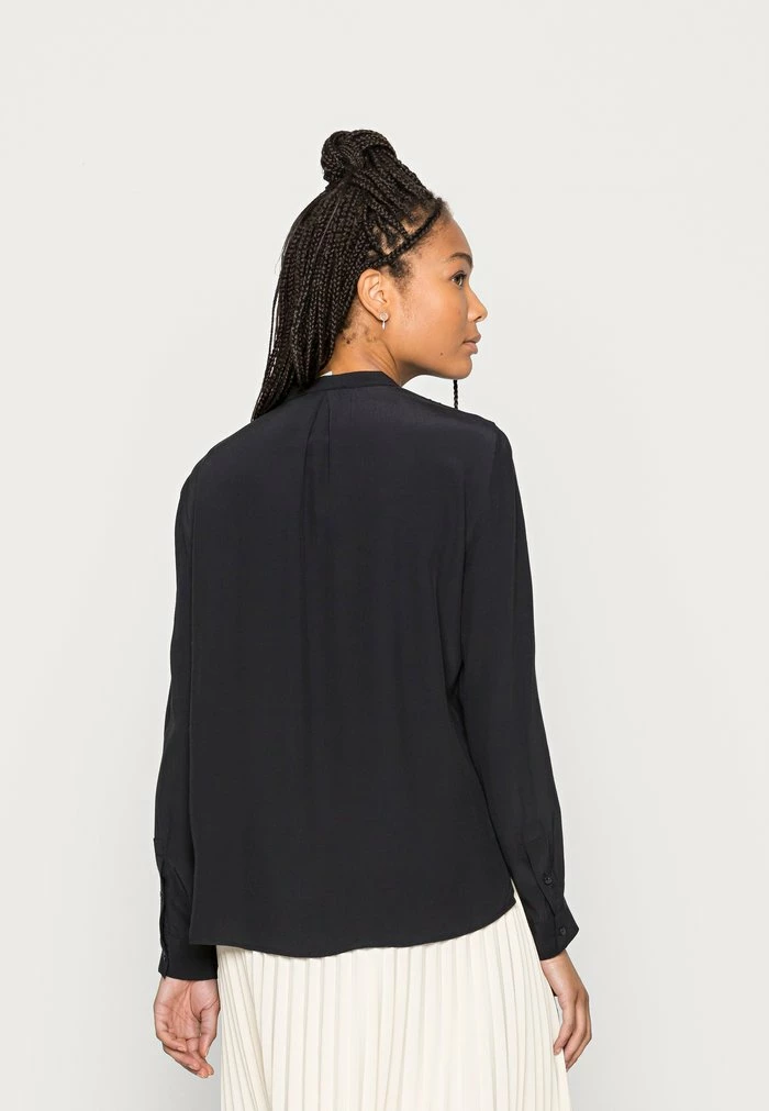 Esprit MAROC BLOUSE - Button-down Blouse - Black - Image 3