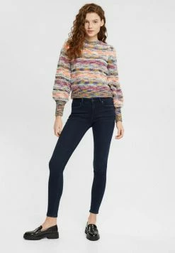 Esprit MIT STRETCHKOMFORT - Jeans Skinny Fit - Blue Black