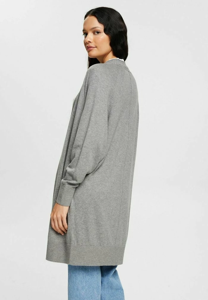 Esprit OPEN CARDIGAN - Cardigan - Gunmetal - Image 3