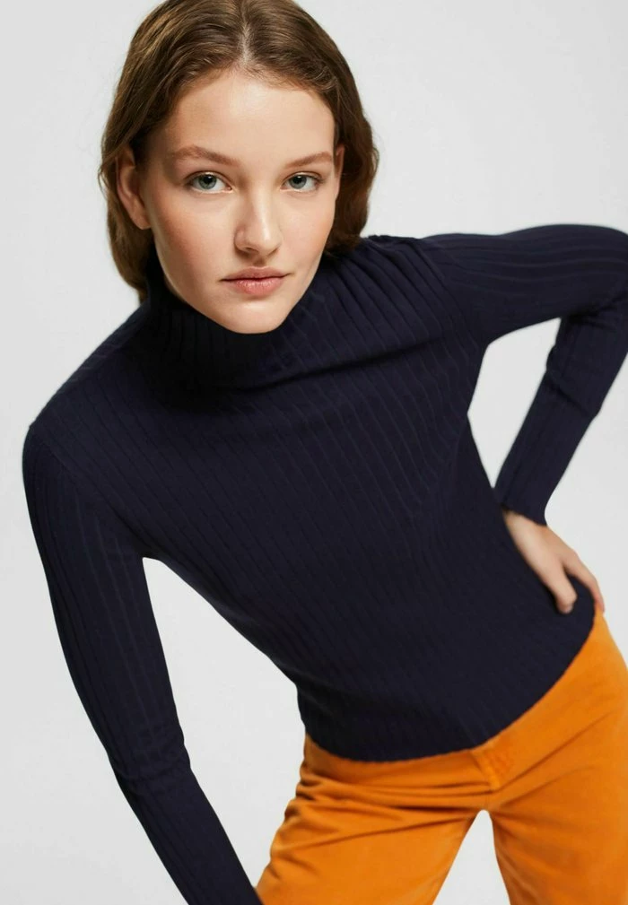 Esprit Jumper - Mottled Dark Blue - Image 5