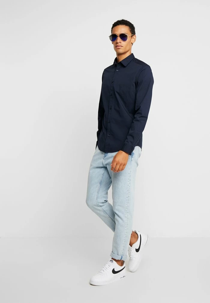 Esprit SOLIST SLIM FIT - Shirt - Navy - Image 2
