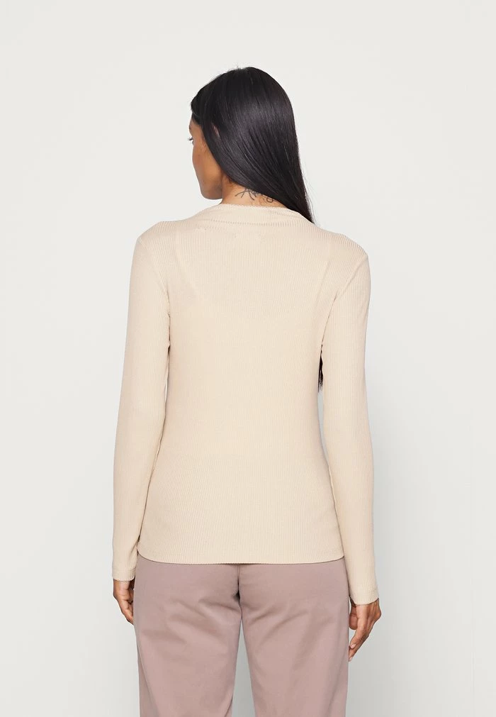 Esprit Long Sleeved Top - Cream Beige - Image 3