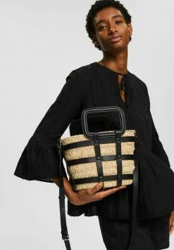 Esprit MIT ELEMENTEN - Tote Bag - Black