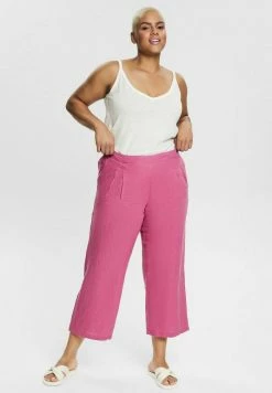 Esprit CURVY - Trousers - Violet