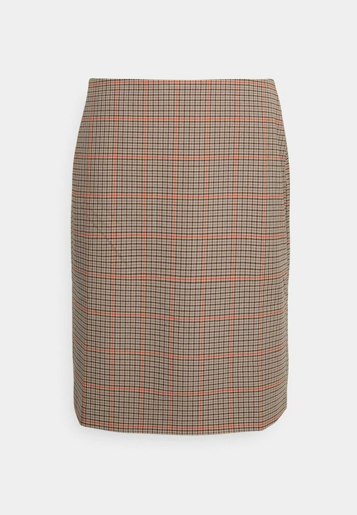 Esprit CHECK CHARLT - Mini Skirt - Sand - Image 4