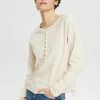 Esprit LONGSLEEVE - Long Sleeved Top - Nude