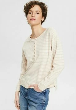 Esprit LONGSLEEVE - Long Sleeved Top - Nude