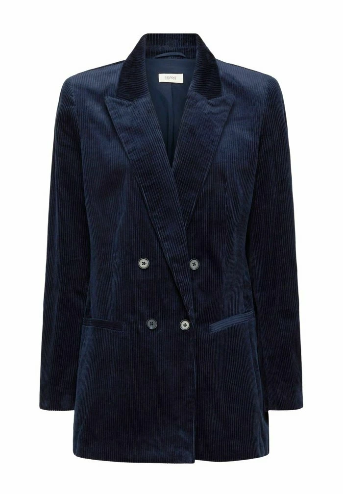 Esprit ZWEIREIHIGER IM MIX AND MATCH STIL - Short Coat - Navy - Image 6