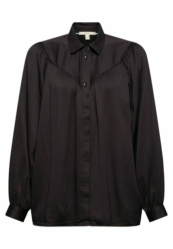 Esprit Button-down Blouse - Black - Image 5
