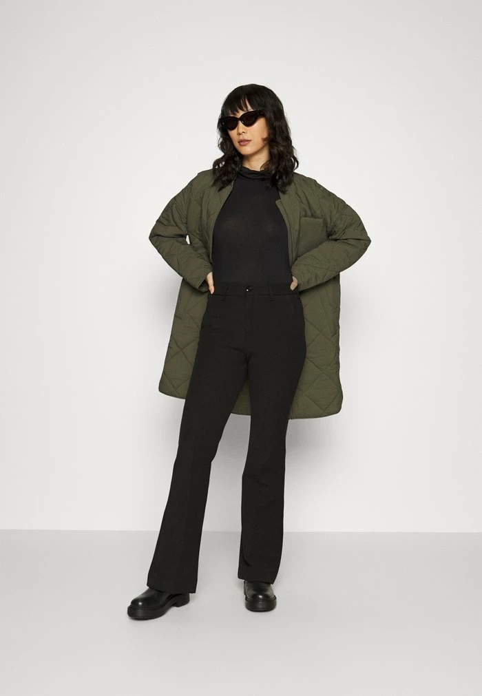 Esprit Classic Coat - Dark Khaki - Image 2