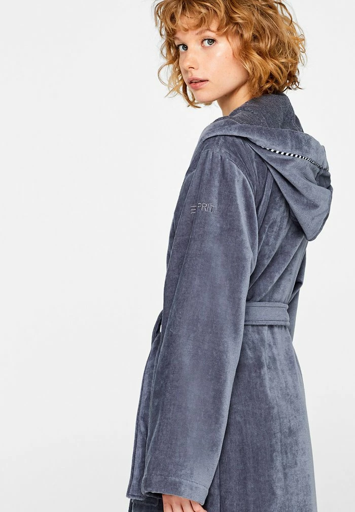 Esprit Dressing Gown - Grey - Image 3