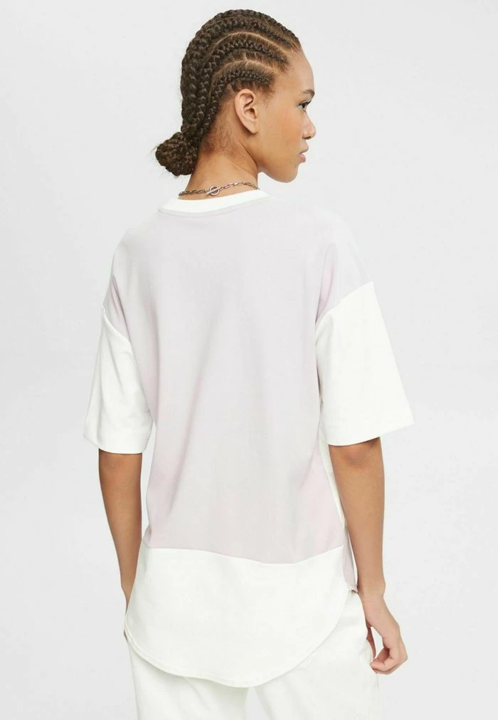 Esprit Print T-shirt - Off White - Image 3