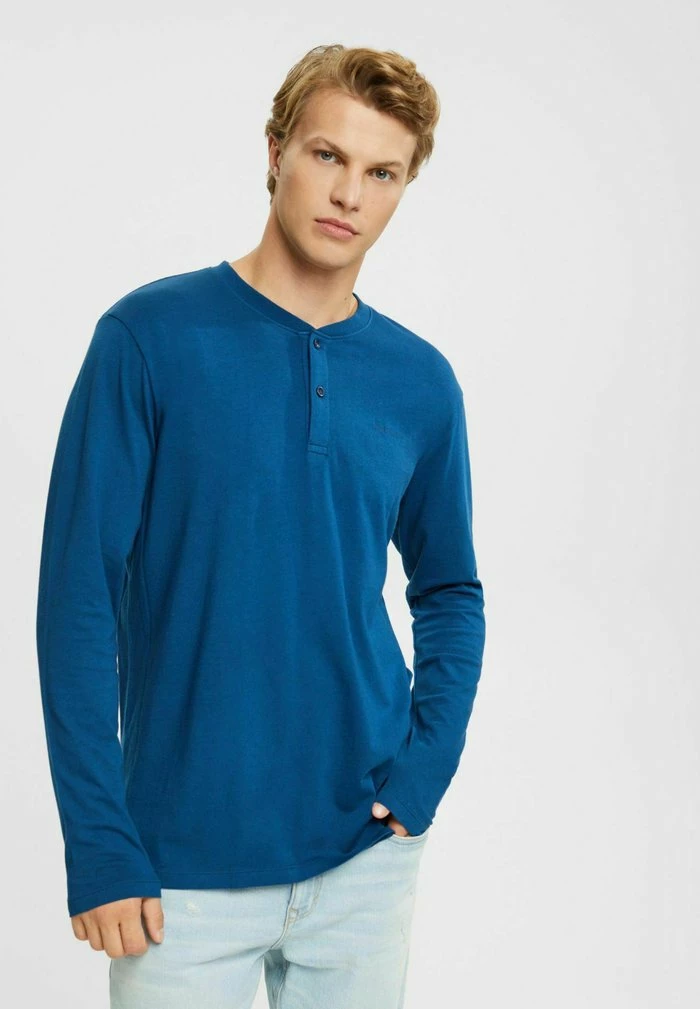 Esprit SOFT - Long Sleeved Top - Petrol Blue