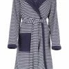 Esprit Dressing Gown - Navy Blue