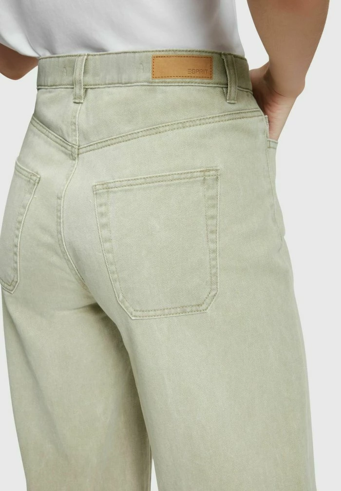 Esprit MIT HOHEM BUND - Trousers - Pale Khaki - Image 4