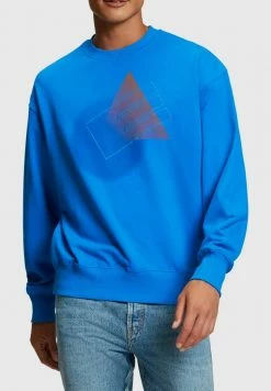 Esprit MIT GRAFIK PRINT - Sweatshirt - Bright Blue