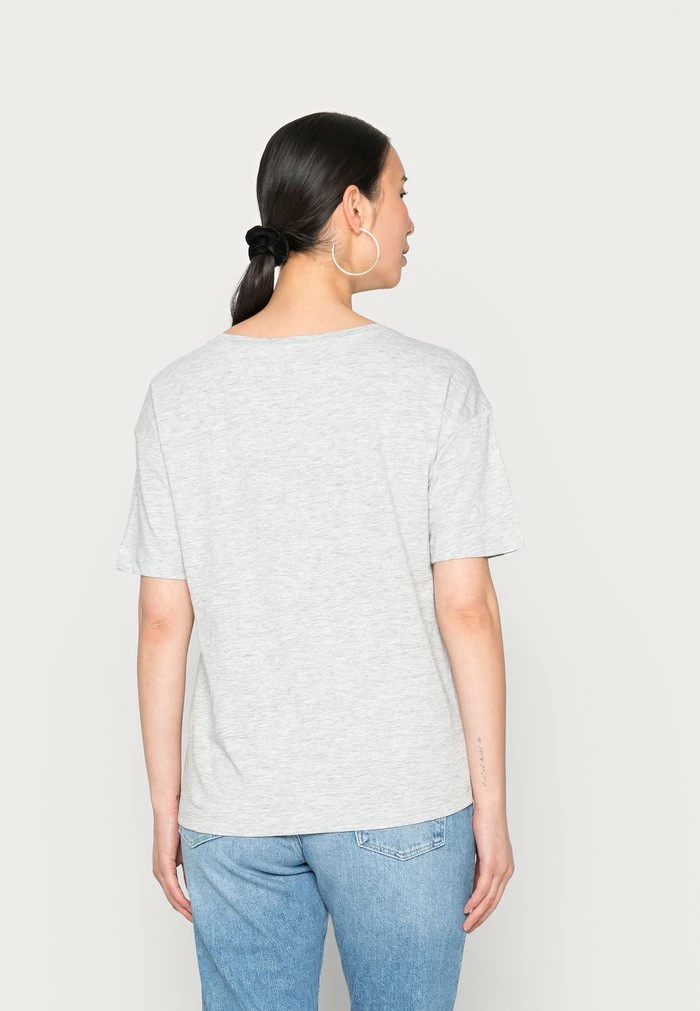 Esprit Print T-shirt - Light Grey - Image 3