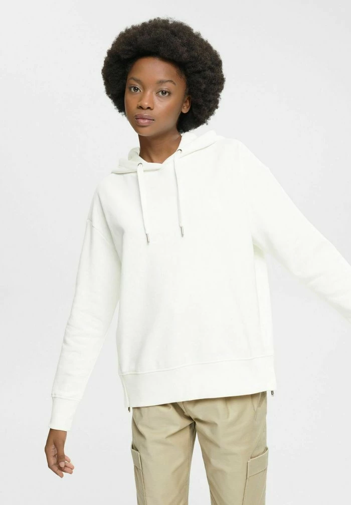 Esprit SUS SWEATER - Hoodie - Off White