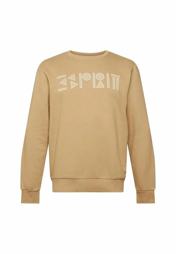 Esprit MIT LOGO-PRINT - Sweatshirt - Khaki Beige - Image 5
