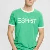 Esprit SLIM FIT - Print T-shirt - Green
