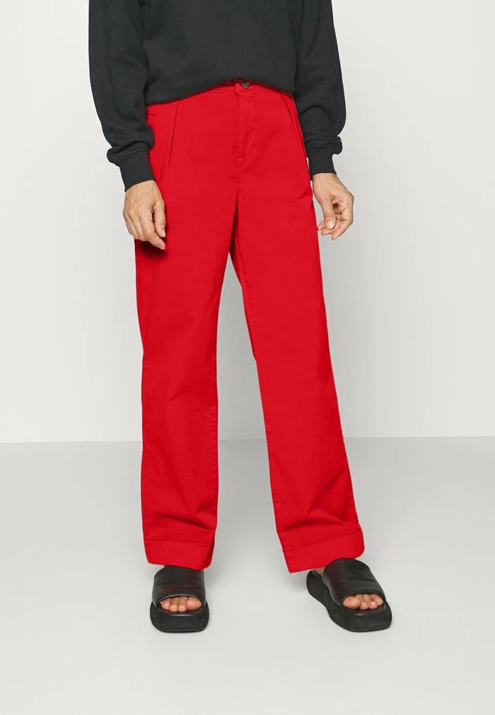 Esprit Trousers - Orange Red