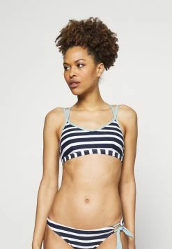 Esprit TAMPA BEACH - Bikini Top - Navy