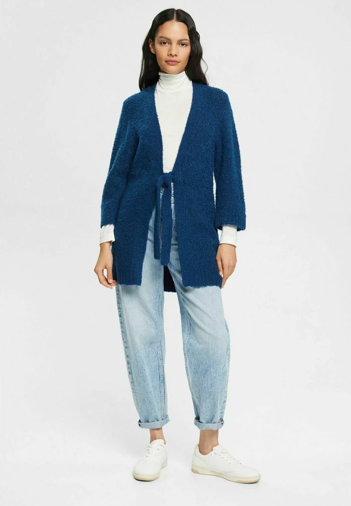 Esprit Cardigan - Petrol Blue 5 - Image 5