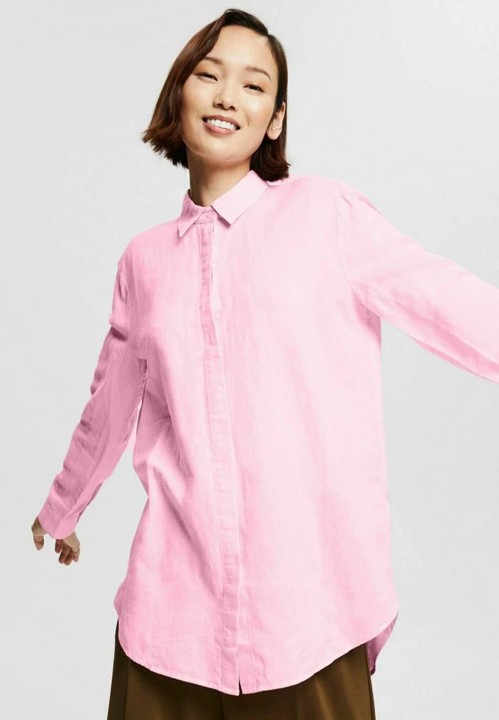 Esprit Button-down Blouse - Pink