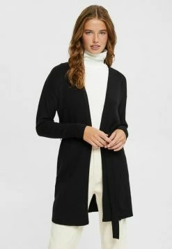 Esprit GÜRTEL - Cardigan - Black