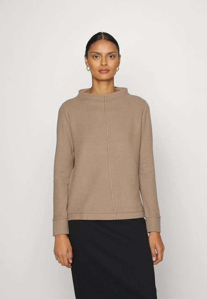Esprit SWEATER BRUSHED - Sweatshirt - Taupe