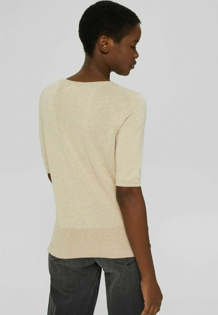 Esprit Basic T-shirt - Sand - Image 3