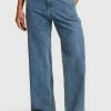 Esprit Straight Leg Jeans - Blue Rinse
