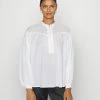Esprit DOBBY BLOUSE - Blouse - White