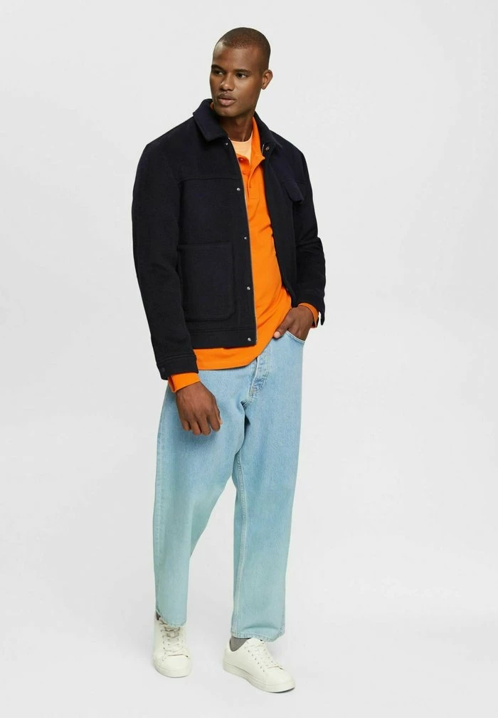 Esprit Polo Shirt - Golden Orange - Image 2